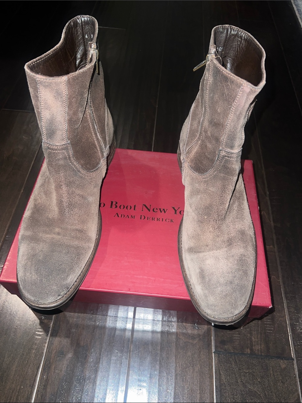 Men’s To Boot Suede Ankle Boots - Brown